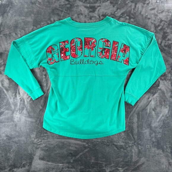 Boxercraft Long Sleeve T Shirt Unisex Medium University of Georgia Bulldogs UGA - Picture 9 of 16